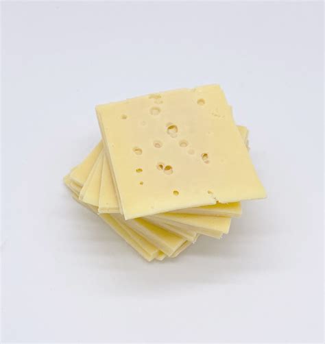 sliced emmental cheese